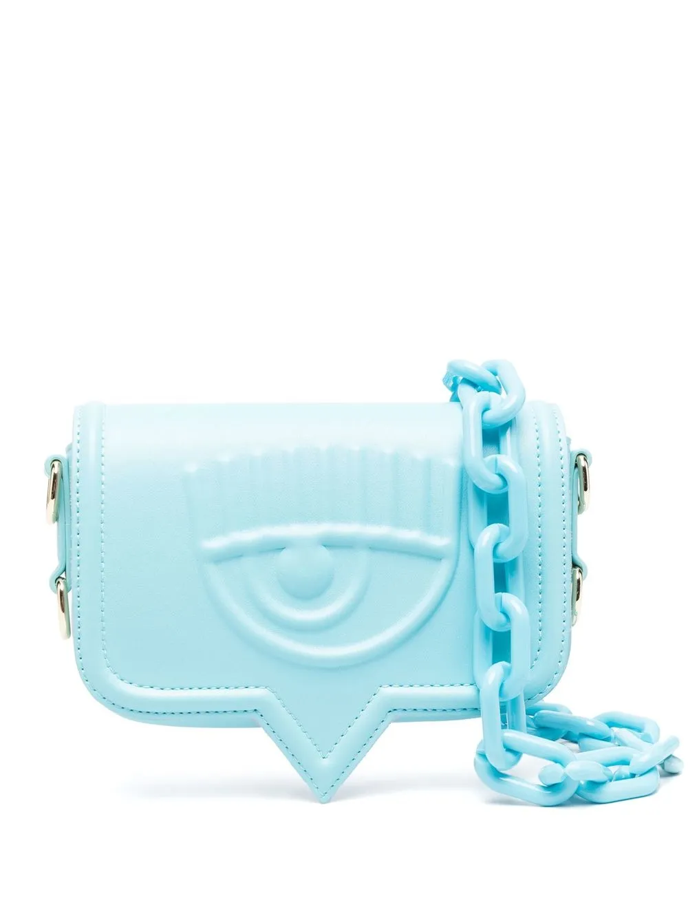 

Chiara Ferragni eye motif crossbody bag - Blue