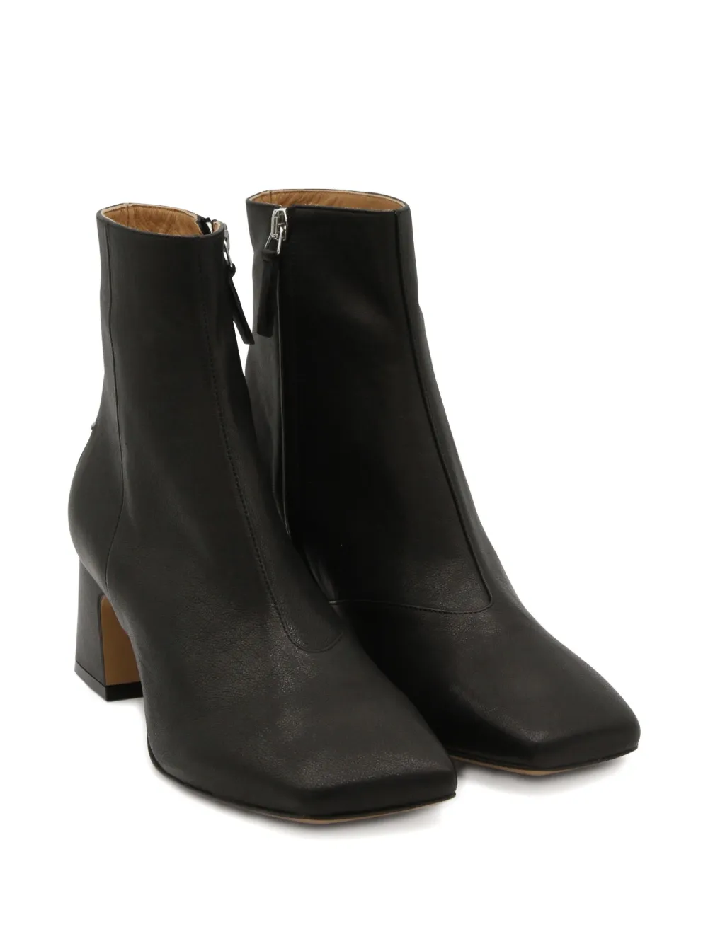 Maison Margiela Décortiqué 60mm four-stitch boots Zwart