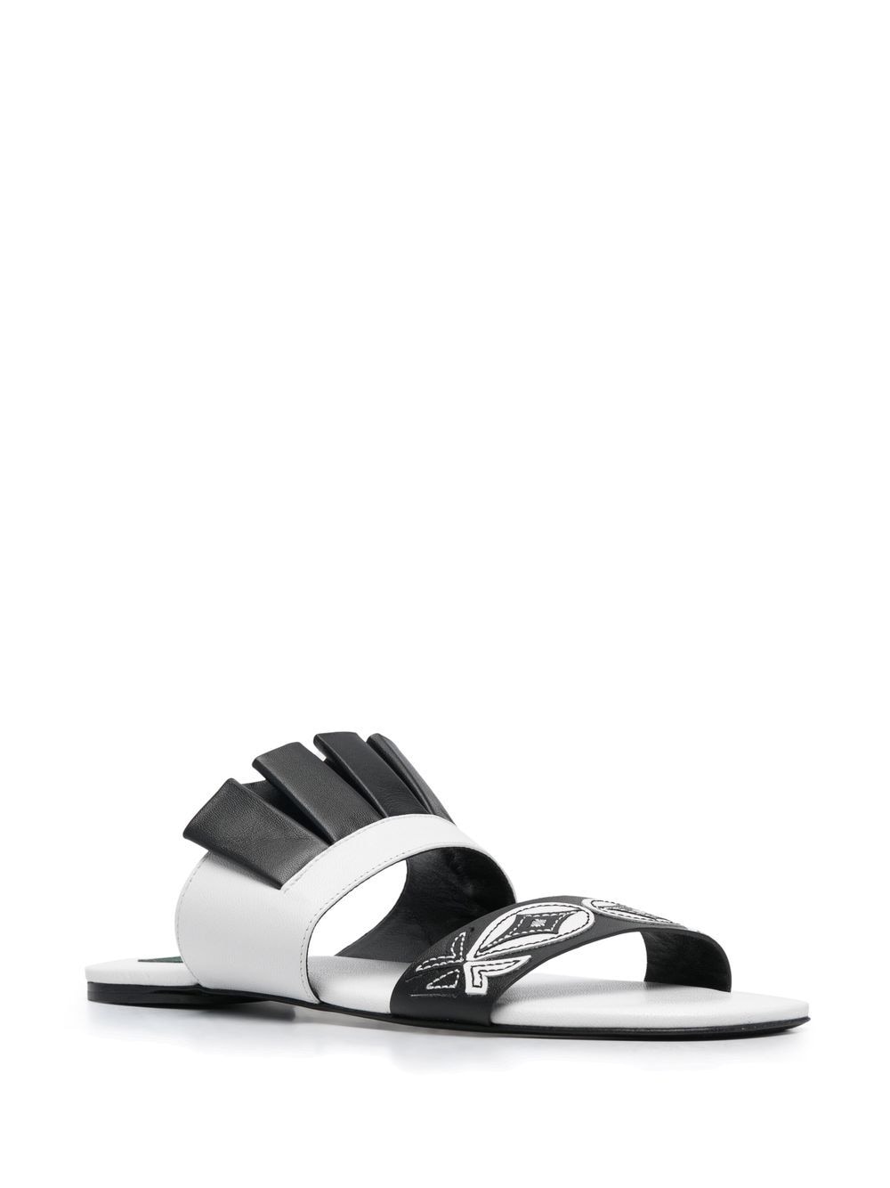 Image 2 of PUCCI Sandali slides con ricamo