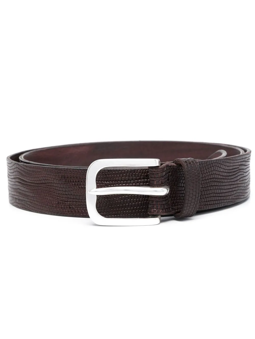 

Orciani buckle-fastening leather belt - Brown