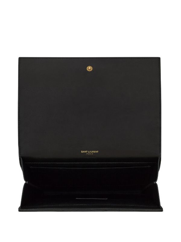 Saint Laurent Cassandre envelope-wallet Clutch Bag - Farfetch