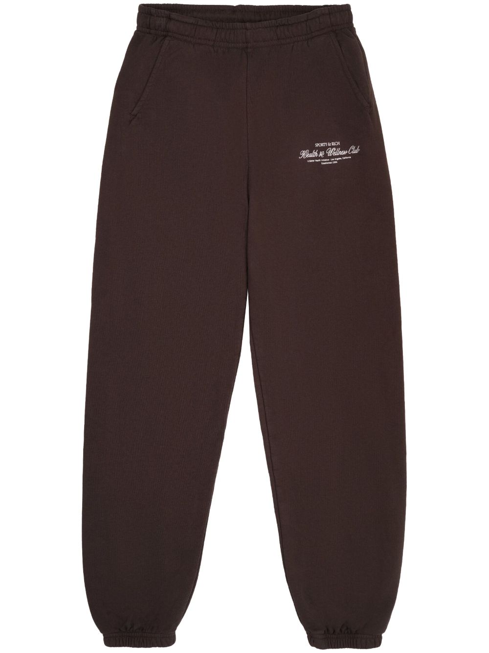 logo-print track pants