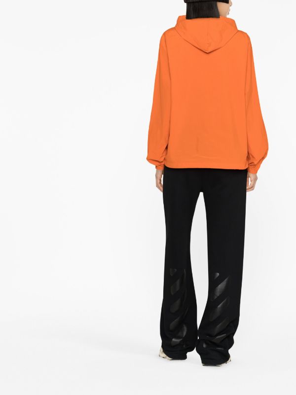 Orange pullover outlet jacket