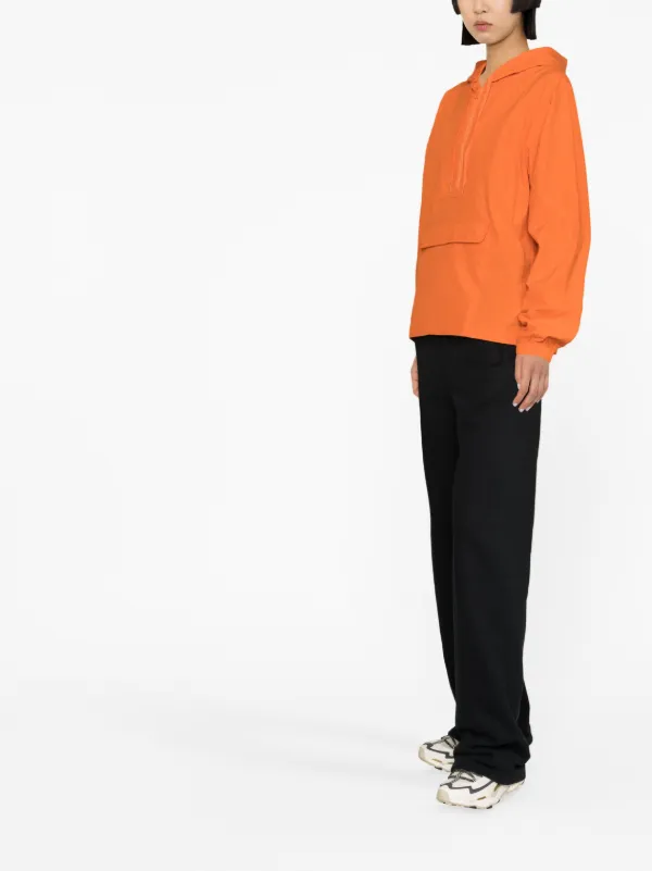 Orange pullover clearance jacket