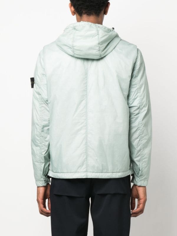 Stone Island コンパスパッチ フーデッド ジャケット - Farfetch