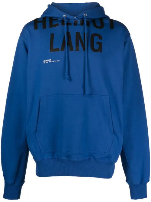 Hoodie à logo imprimé - Helmut Lang - Modalova