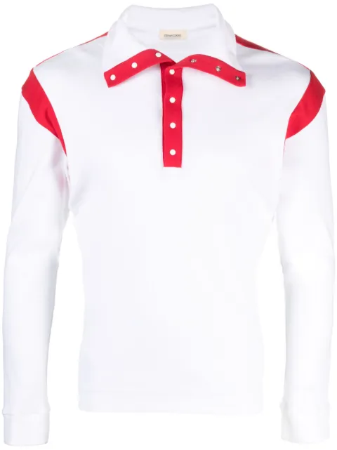 Stefan Cooke polo de dos tonos