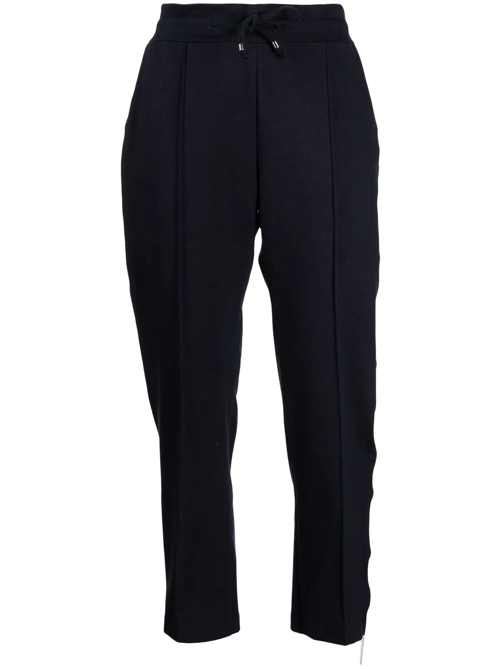 

Madison.Maison laminated-band cotton trousers - Blue