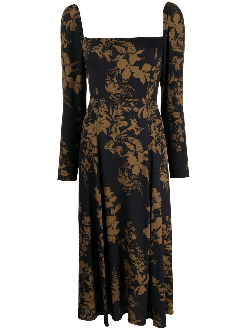 Reformation Sigmund long-sleeve Midi Dress - Farfetch