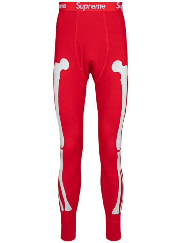 Red 2024 thermal pants