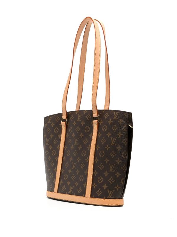 Louis Vuitton Babylone Shopping Bag in Brown Monogram Canvas and