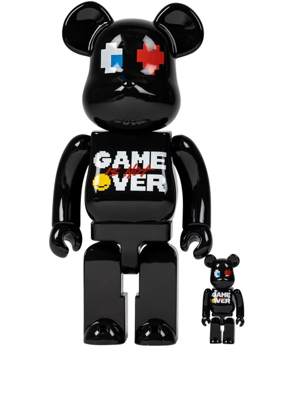 Medicom Toy X Pac Man X Grafflex X 9090 X S H I P Crew BE RBRICK 