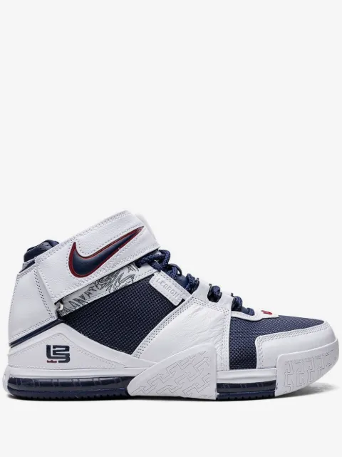 Nike 르브론 줌 2 하이탑 스니커즈 