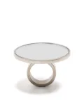 MM6 Maison Margiela circular-frame ring - Silver