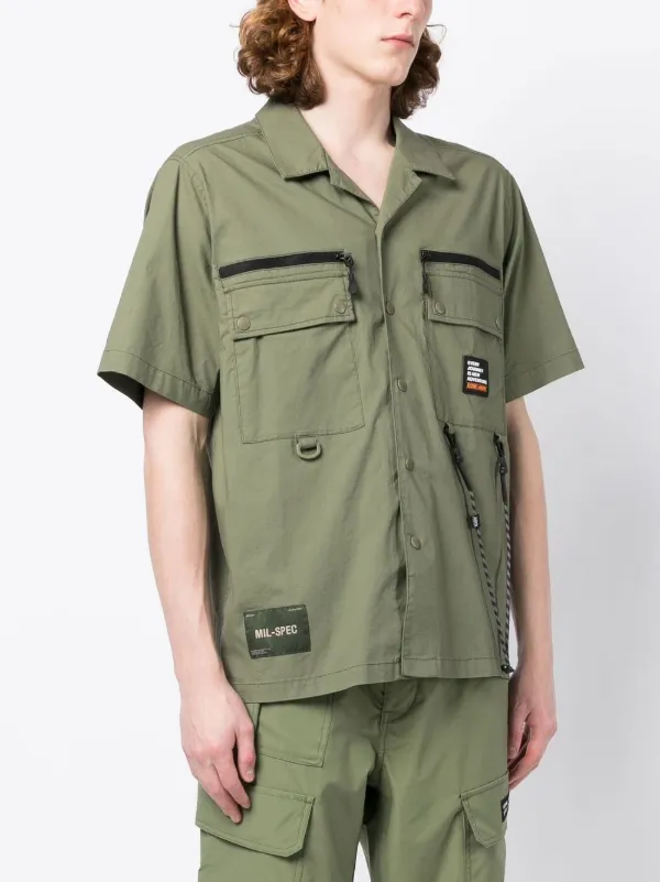 izzue cargo-pocket shortsleeved shirt