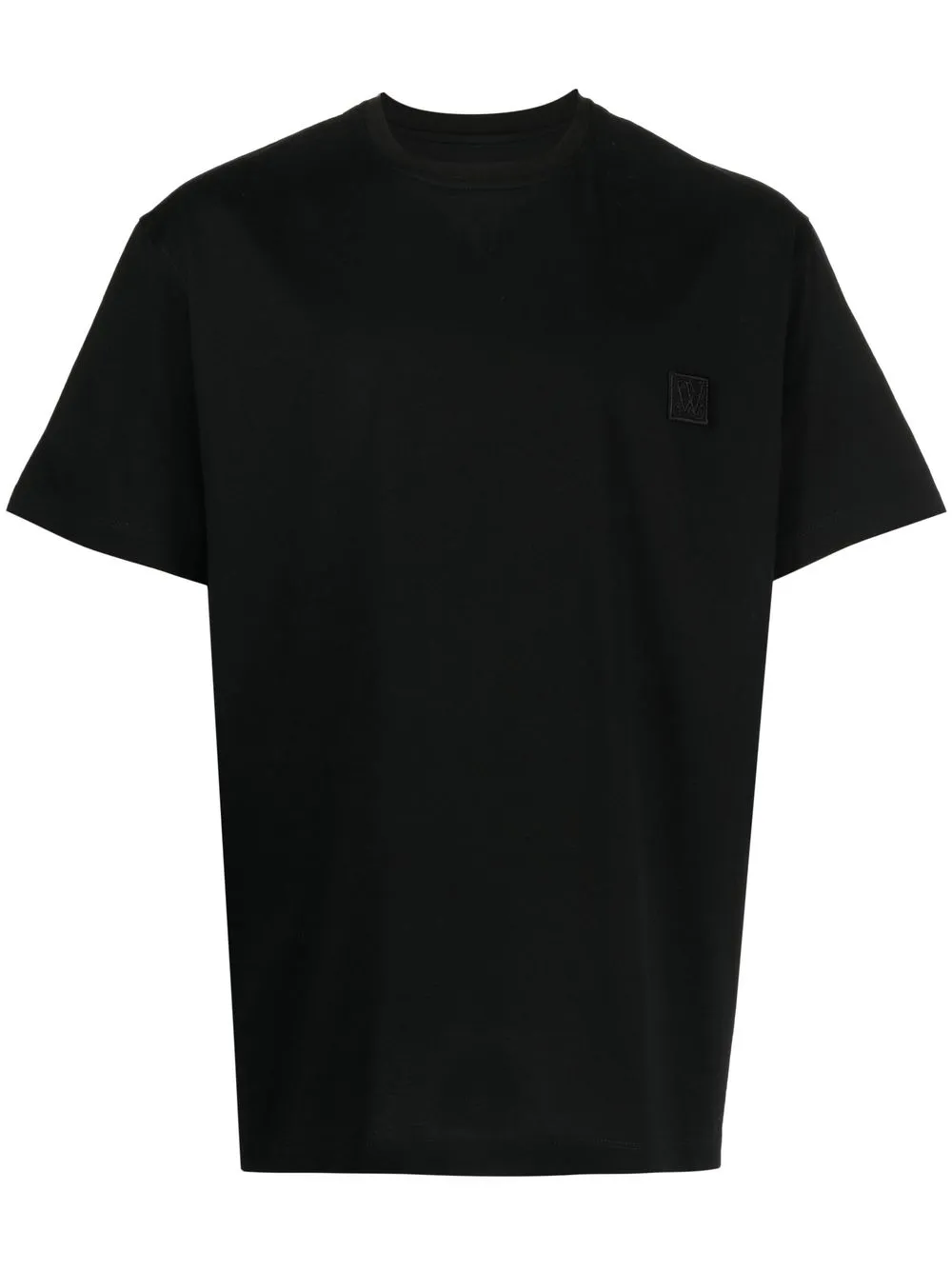 

Wooyoungmi playera con logo estampado - Negro