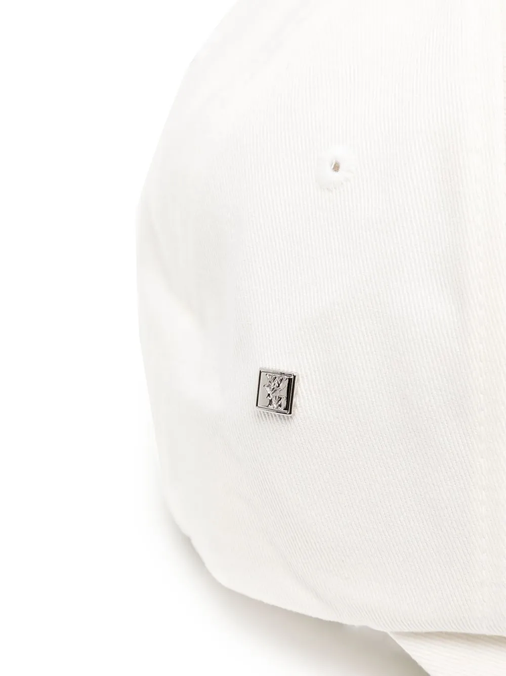 Wooyoungmi Pet met geborduurd logo - Wit