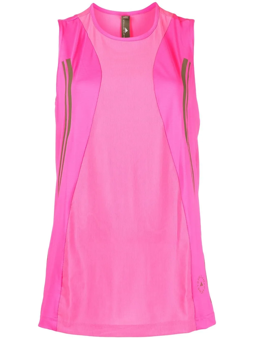 

adidas by Stella McCartney panelled sleeveless tank top - Pink