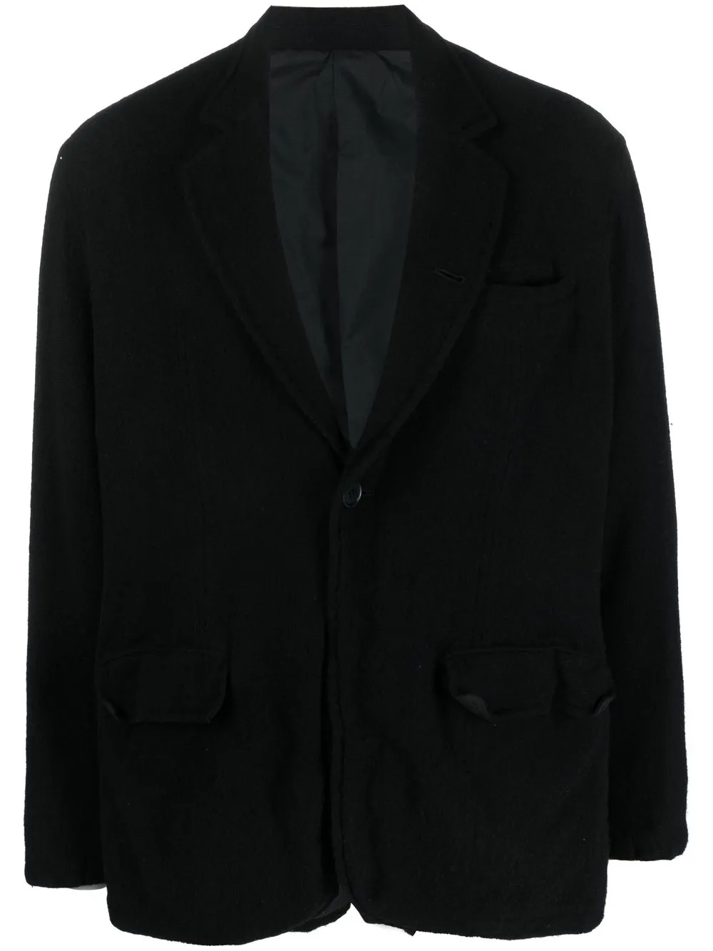 

Undercover wool-blend button-up blazer - Black