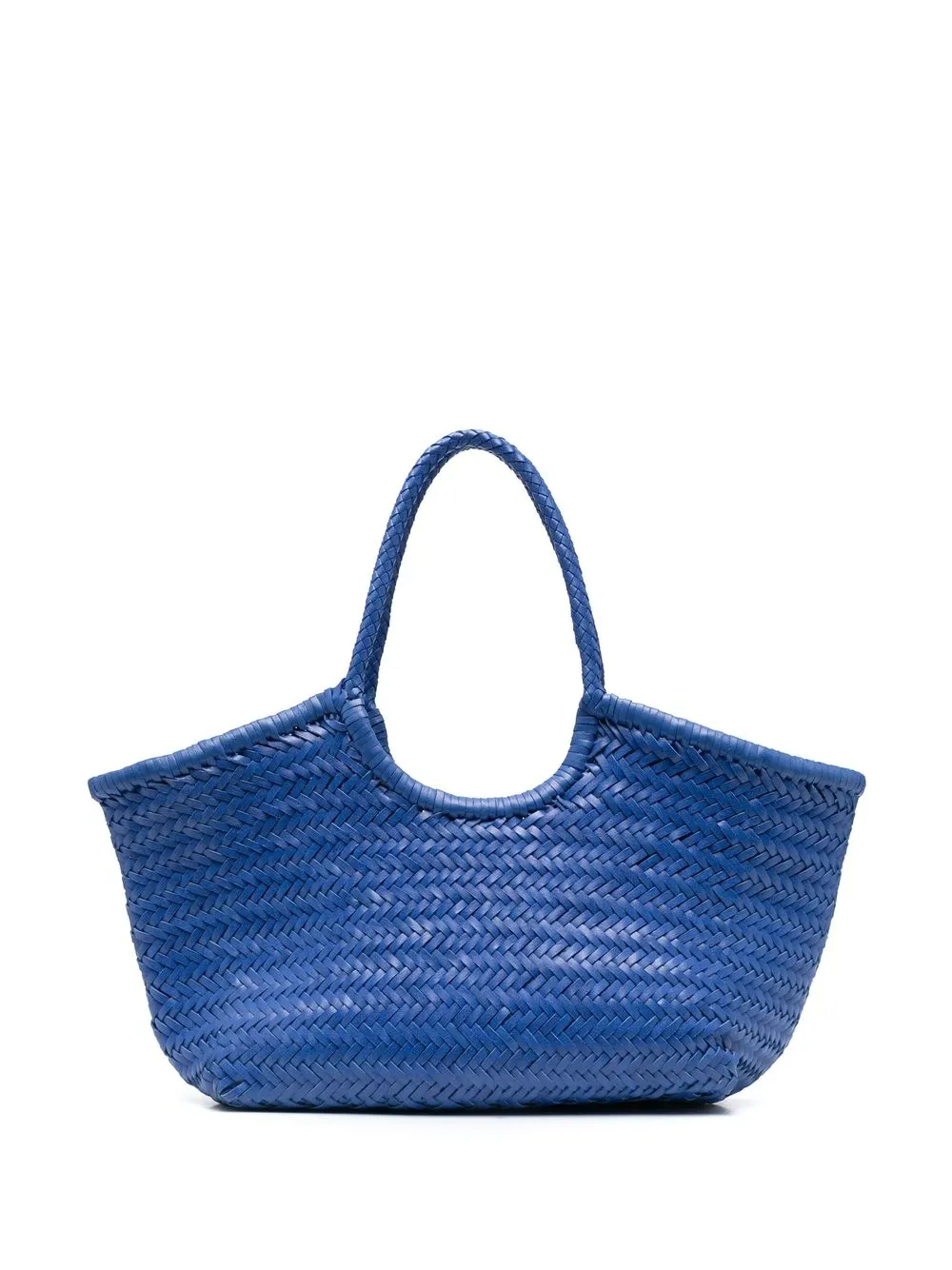 

DRAGON DIFFUSION woven leather tote bag - Blue