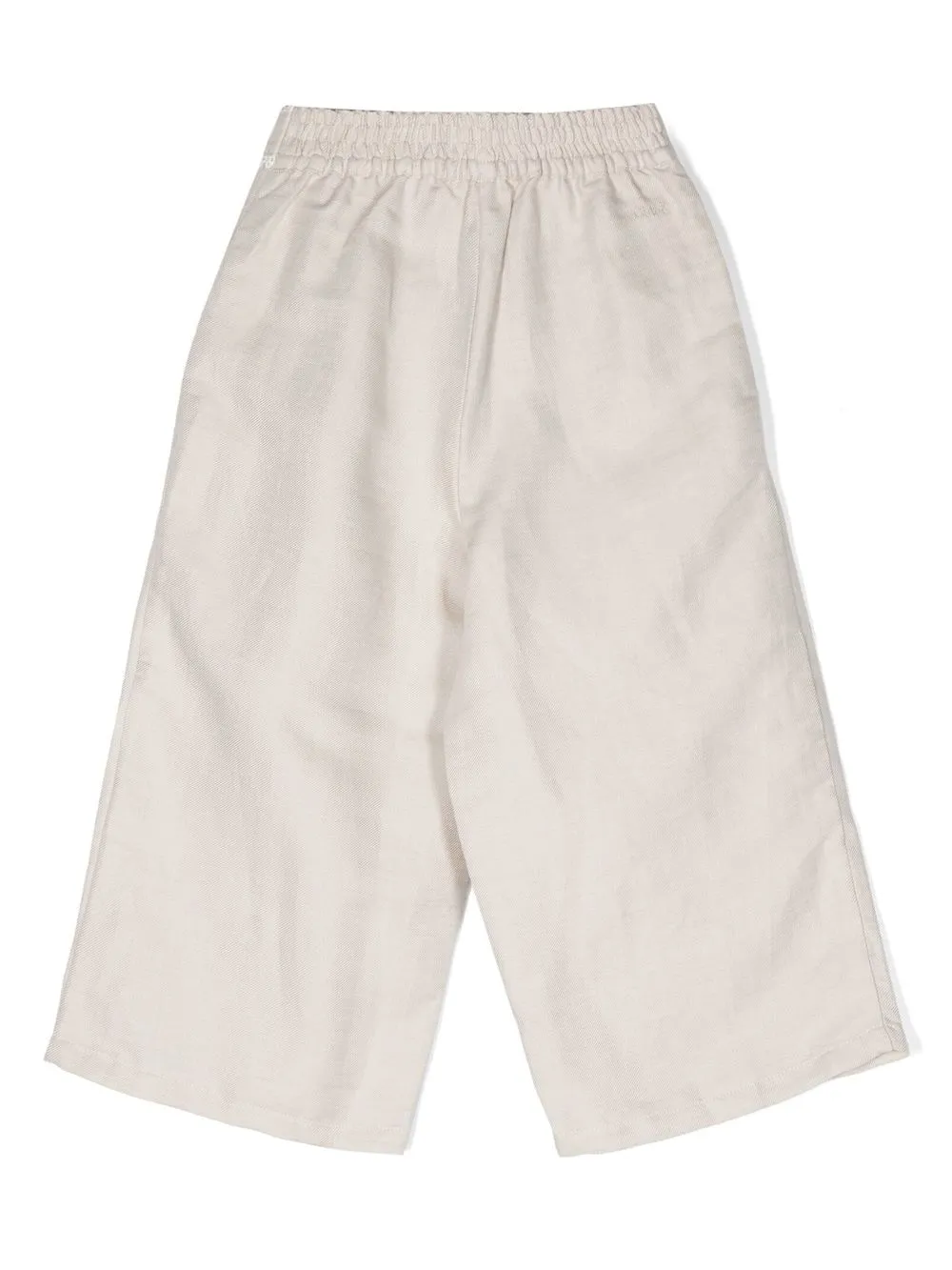Chloé Kids Broek met wijde pijpen - Beige