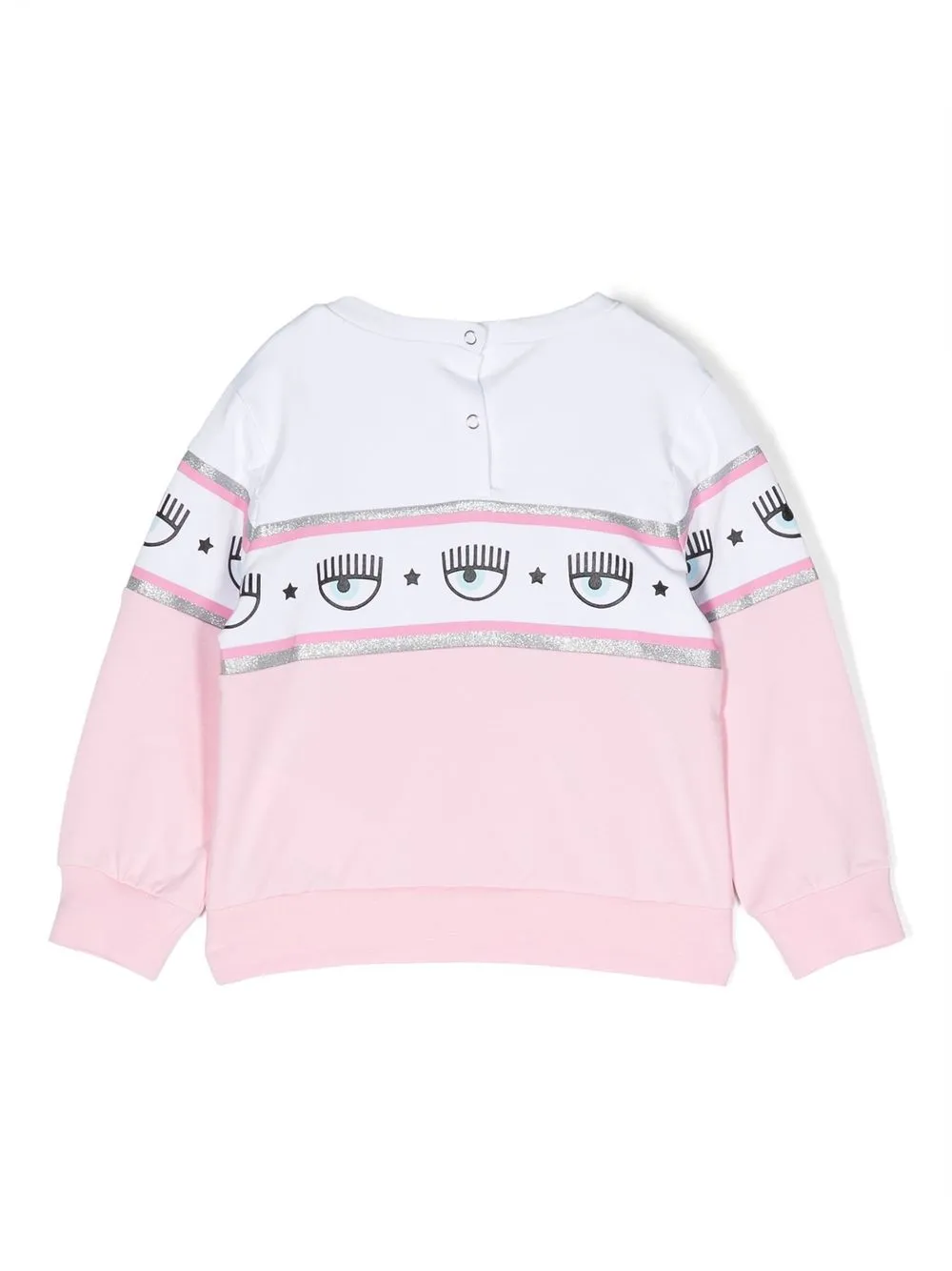 Chiara Ferragni Kids Katoenen sweater - Roze