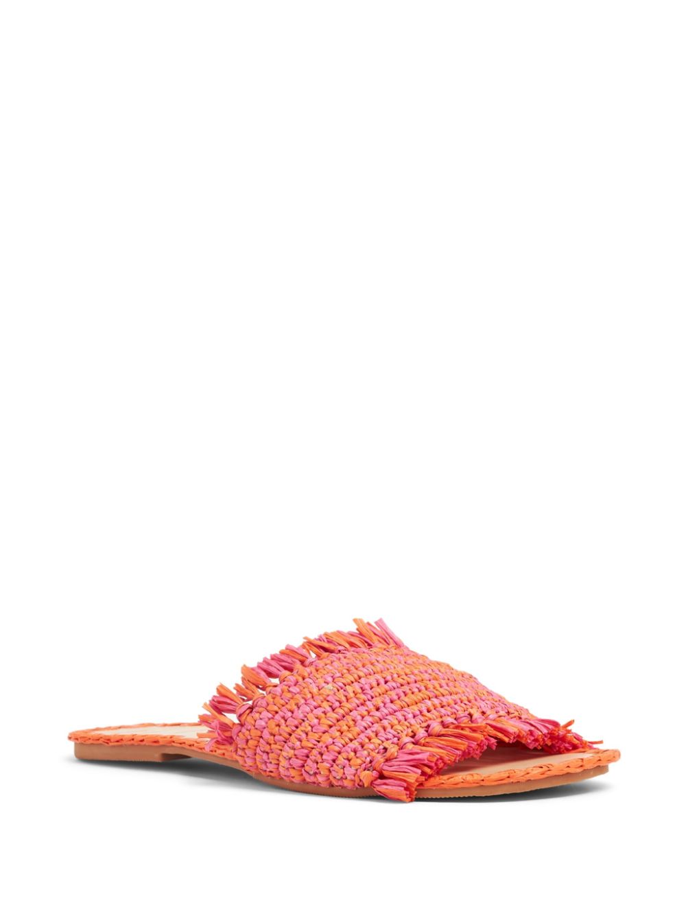 Manebi Raffia sandalen - Roze