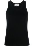 Coperni U-neck tank top - Black