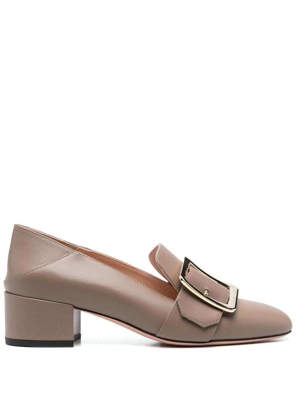 

Bally 40mm buckle leather pumps - Neutrals