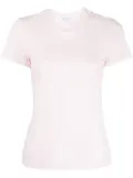 James Perse Sheer Slub crew neck T-shirt - Pink