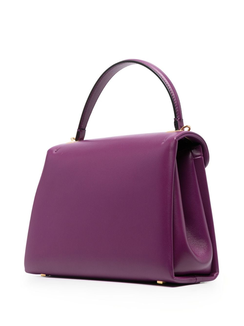 Shop Valentino One Stud Tote Bag In Purple