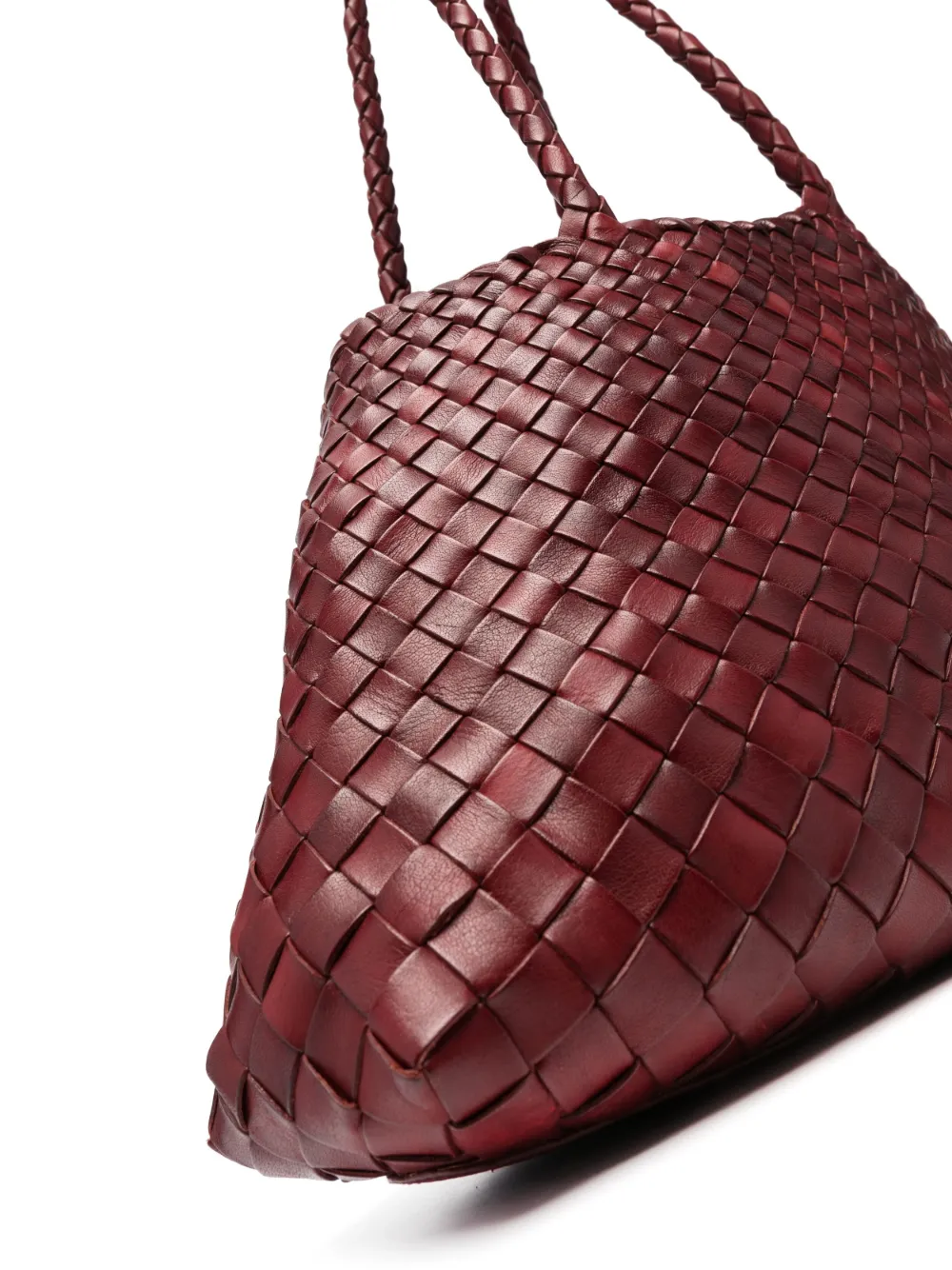 Dragon Diffusion Tapered Leather Straps In Red