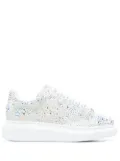 Alexander McQueen Oversized crystal-embellished sneakers - White
