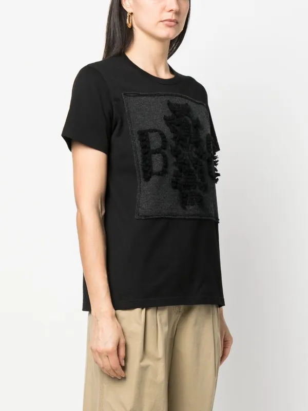 BARRIE Bロゴ Tシャツ Barrie Bロゴ Tシャツ | ブラック | FARFETCH JP