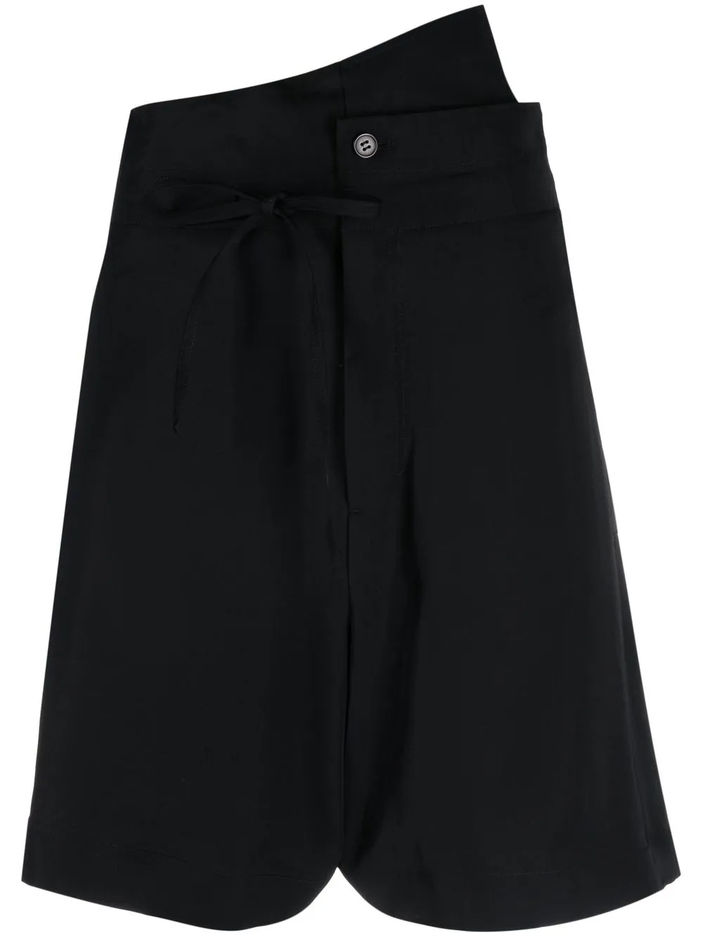 

Y-3 high-waisted tailored shorts - Black