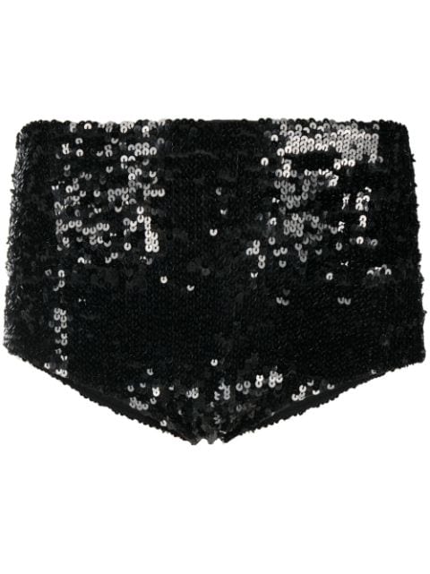 P.A.R.O.S.H. sequin mini-shorts