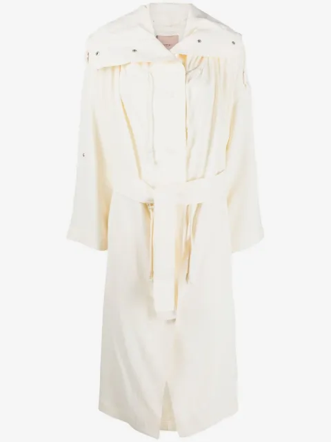 TWINSET drawstring duster coat