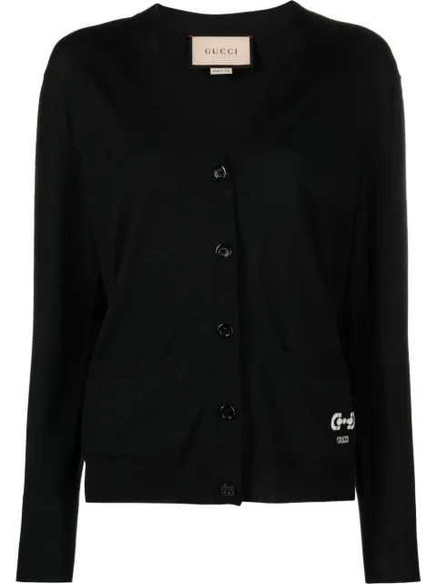 Gucci wool button-up cardigan