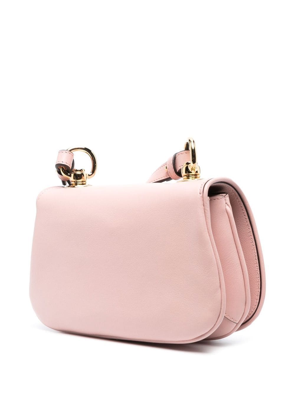 Shop Gucci Mini Blondie Shoulder Bag In Pink