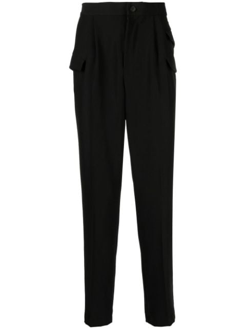 Hevo tapered flap-pocket trousers