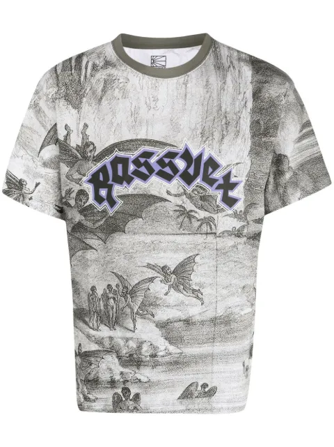  RASSVET Goth cotton T-shirt
