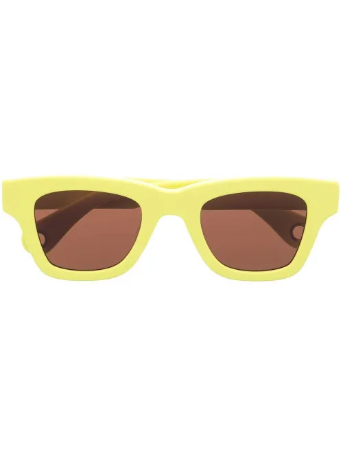 Lunettes de soleil à monture carrée - Jacquemus - Modalova