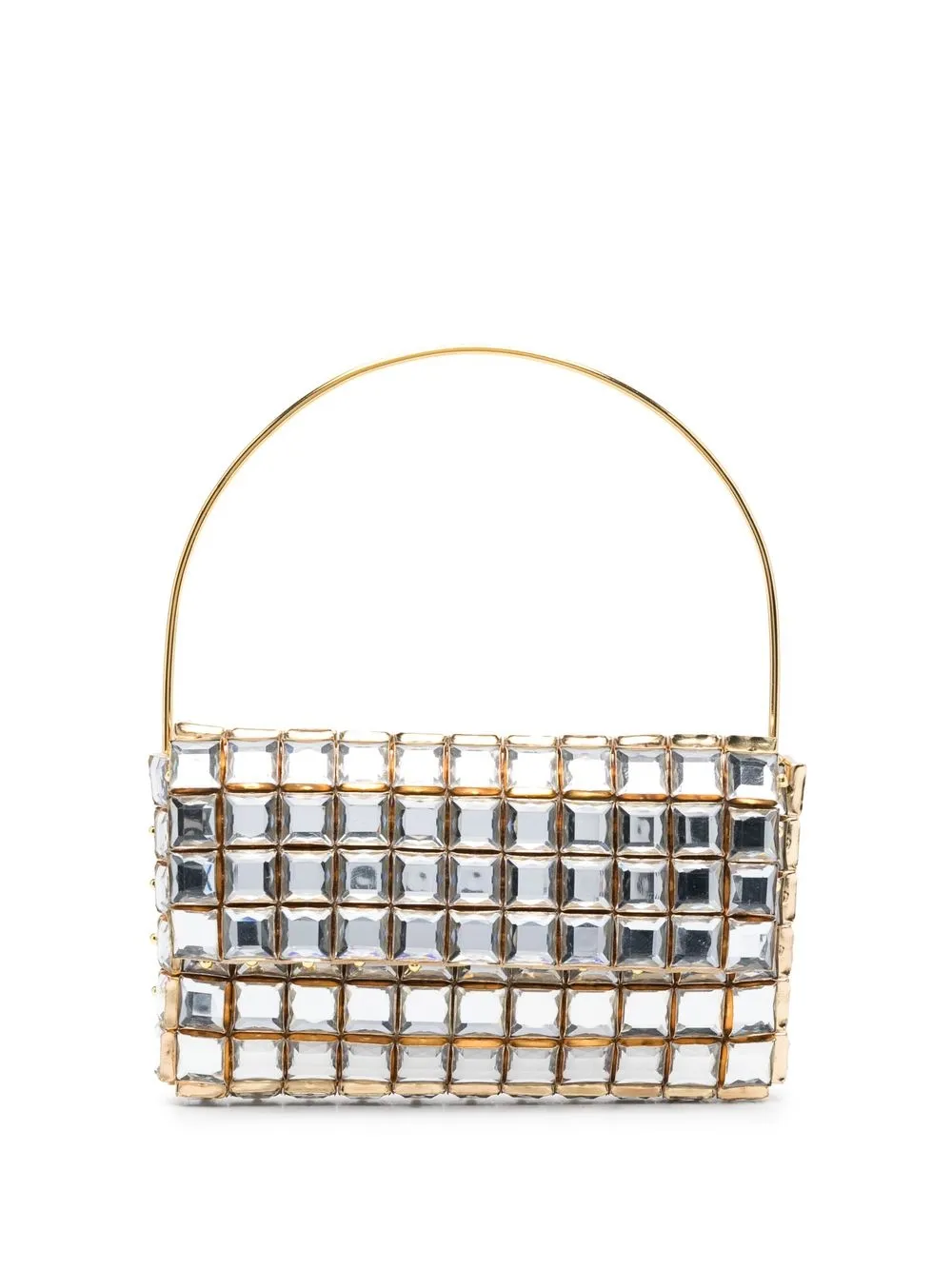 

Vanina crystal-embellished tote bag - White