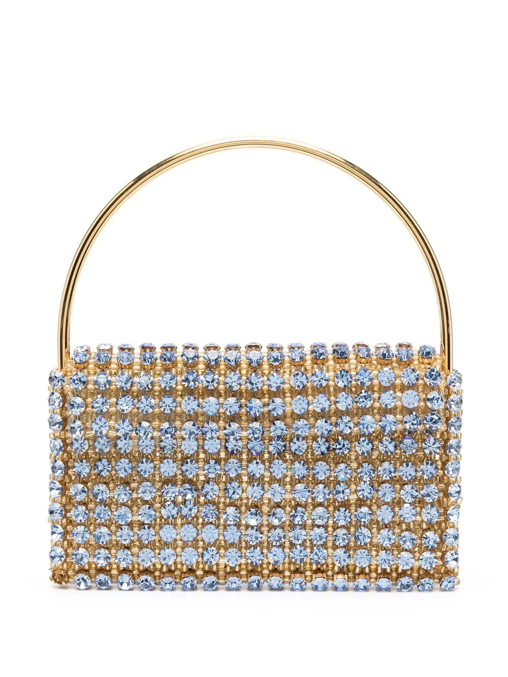 

Vanina crystal-embellished clutch bag - Gold