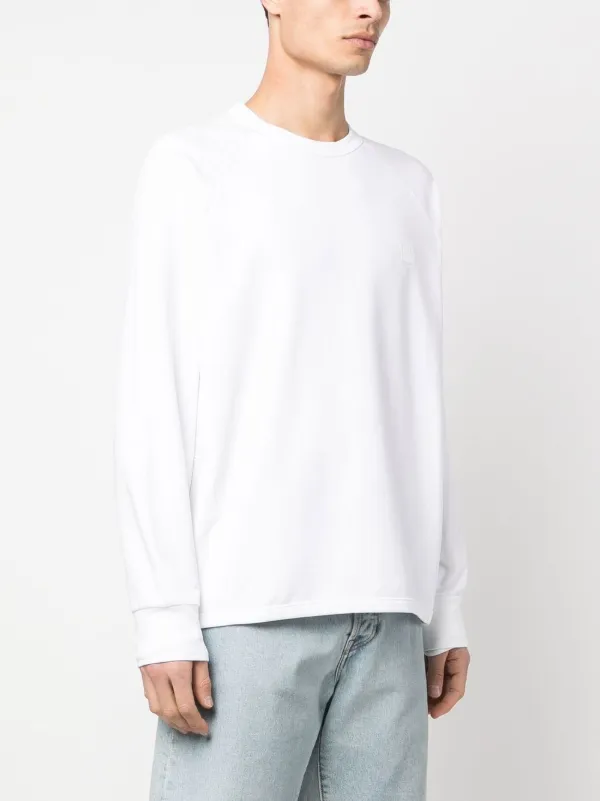 C.P. Company ロゴ スウェットシャツ ロンT C.P. Company ロゴ スウェットシャツ | ホワイト | FARFETCH JP