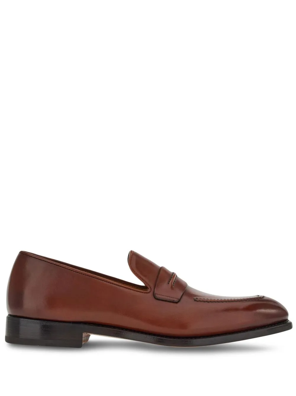 Ferragamo calf leather penny loafers | Brown | Image 1