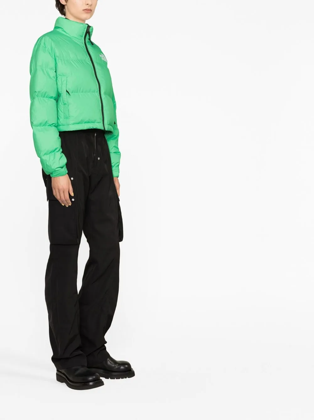 The North Face Feather Down highneck Jacket Farfetch