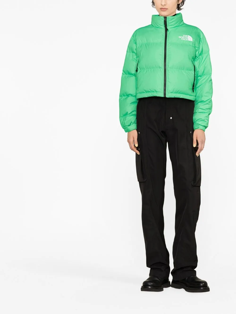 The North Face Feather Down highneck Jacket Farfetch