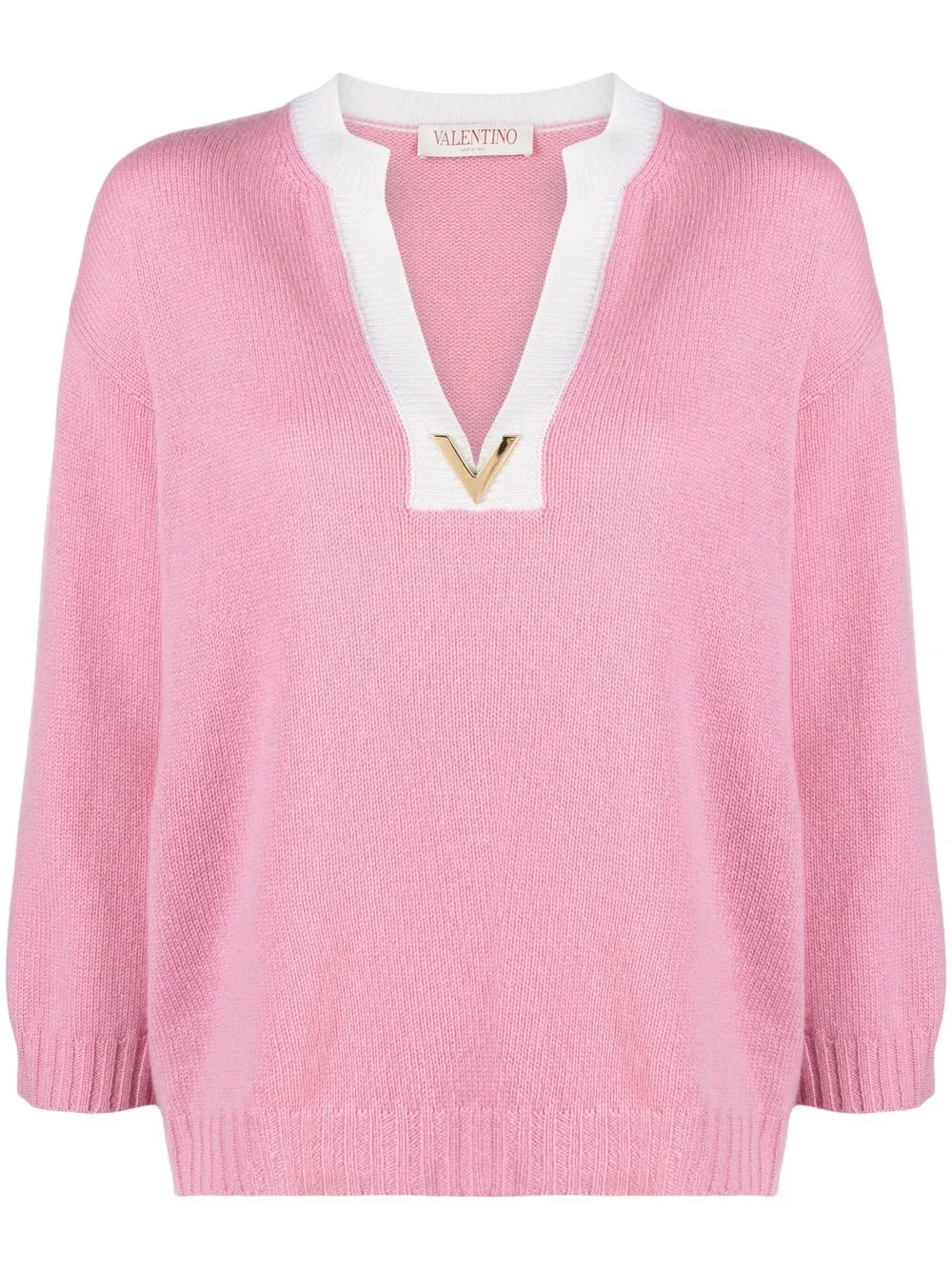 

Valentino VGOLD cashmere jumper - Pink