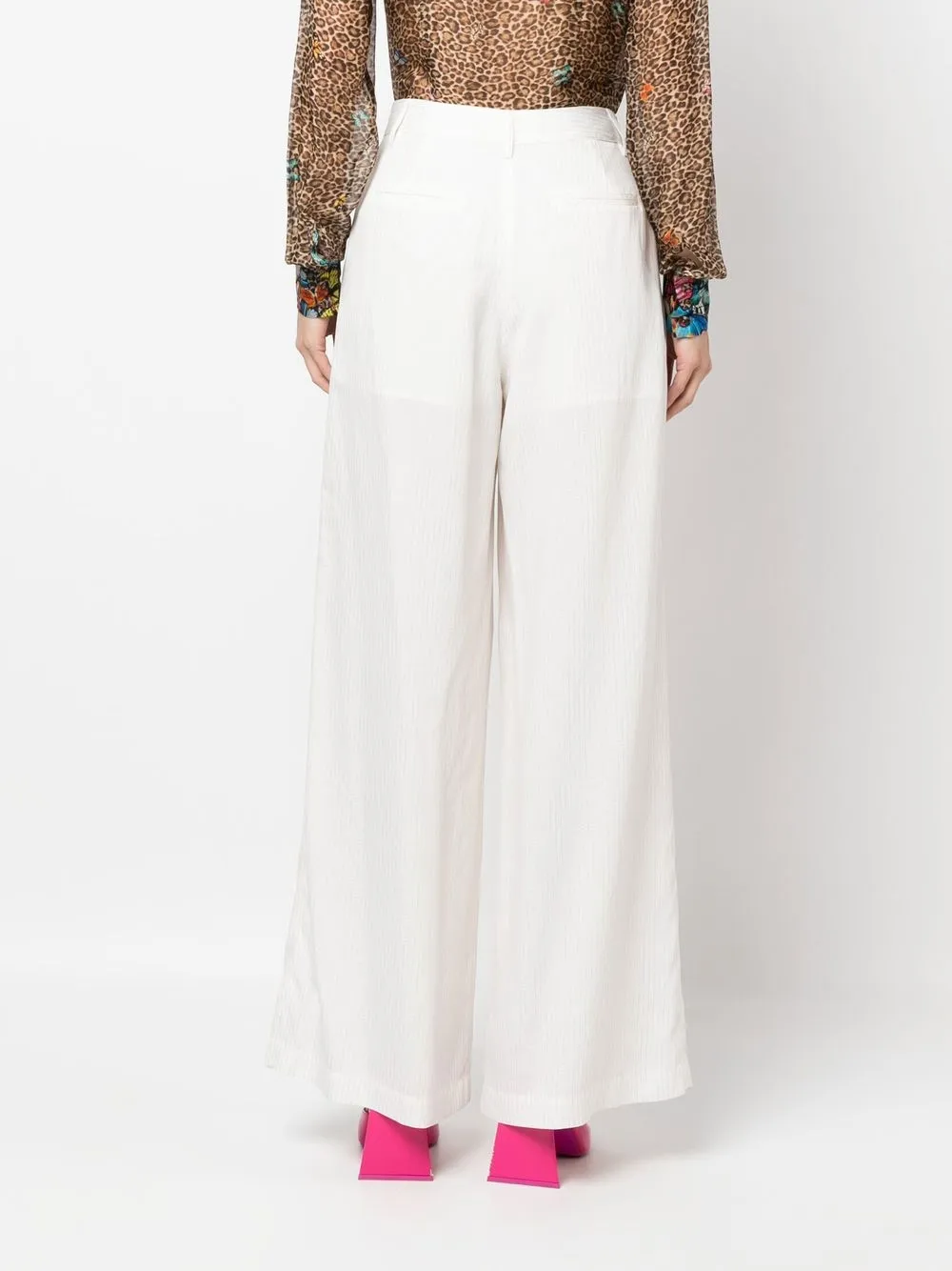 Blugirl Trousers In White